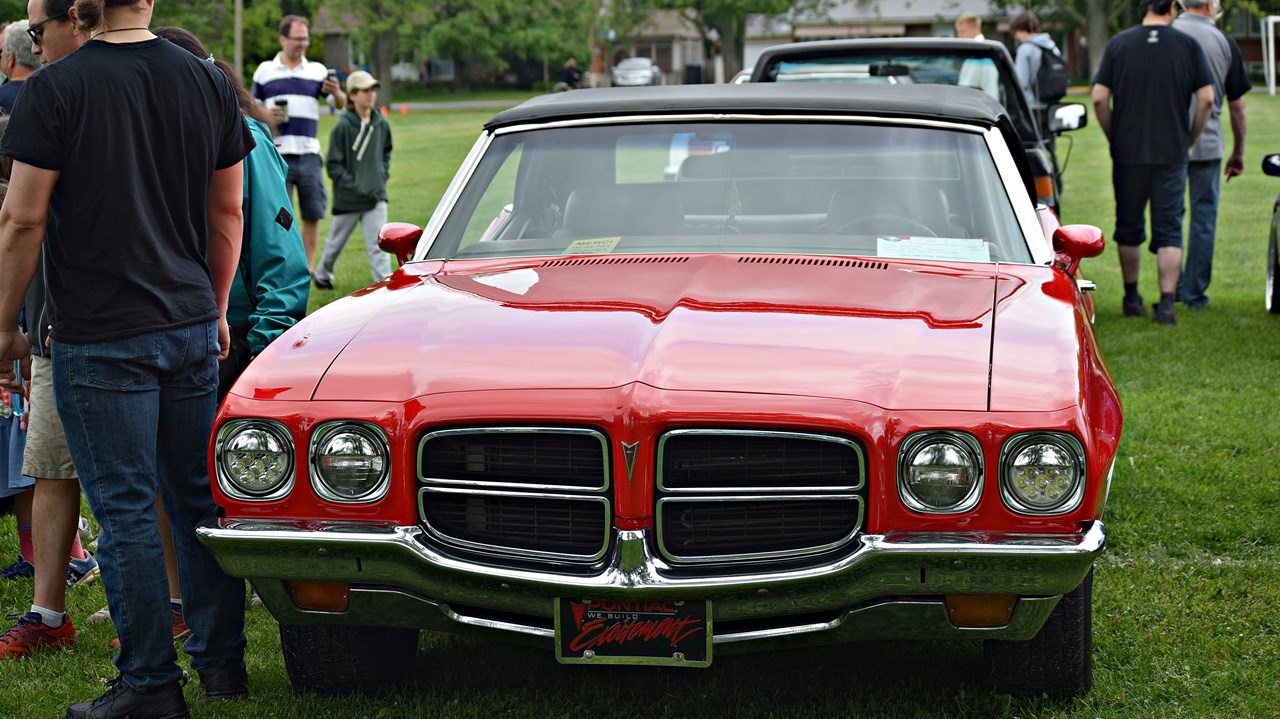 Antique car show at Bellevue Park in Pincourt on June 18.