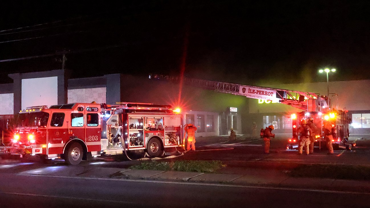 Un incendie endommage le Pub V.I.P. 