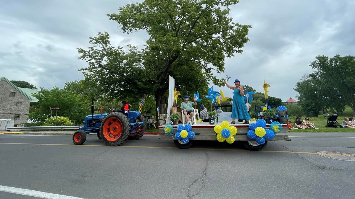 Retour en images sur le défilé de la Fête nationale à Coteau-du-Lac