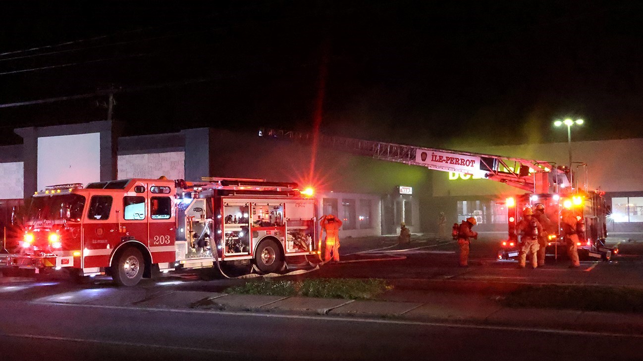 Un incendie endommage le Pub V.I.P. 