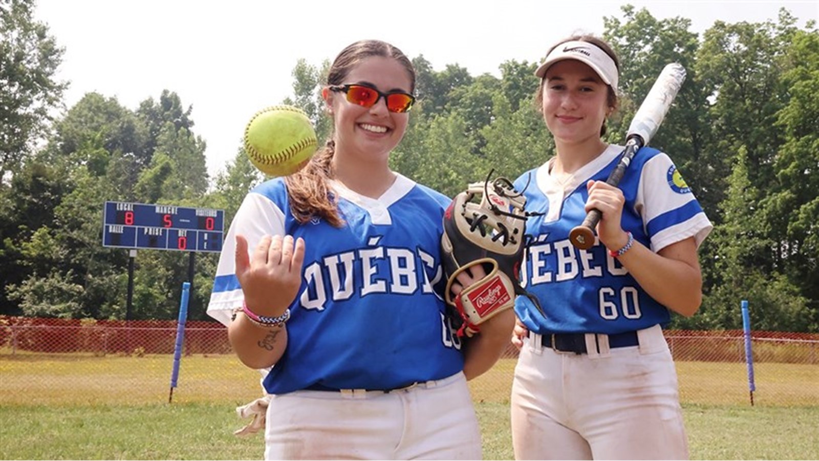 A fine performance by Team Québec in softball this weekend   