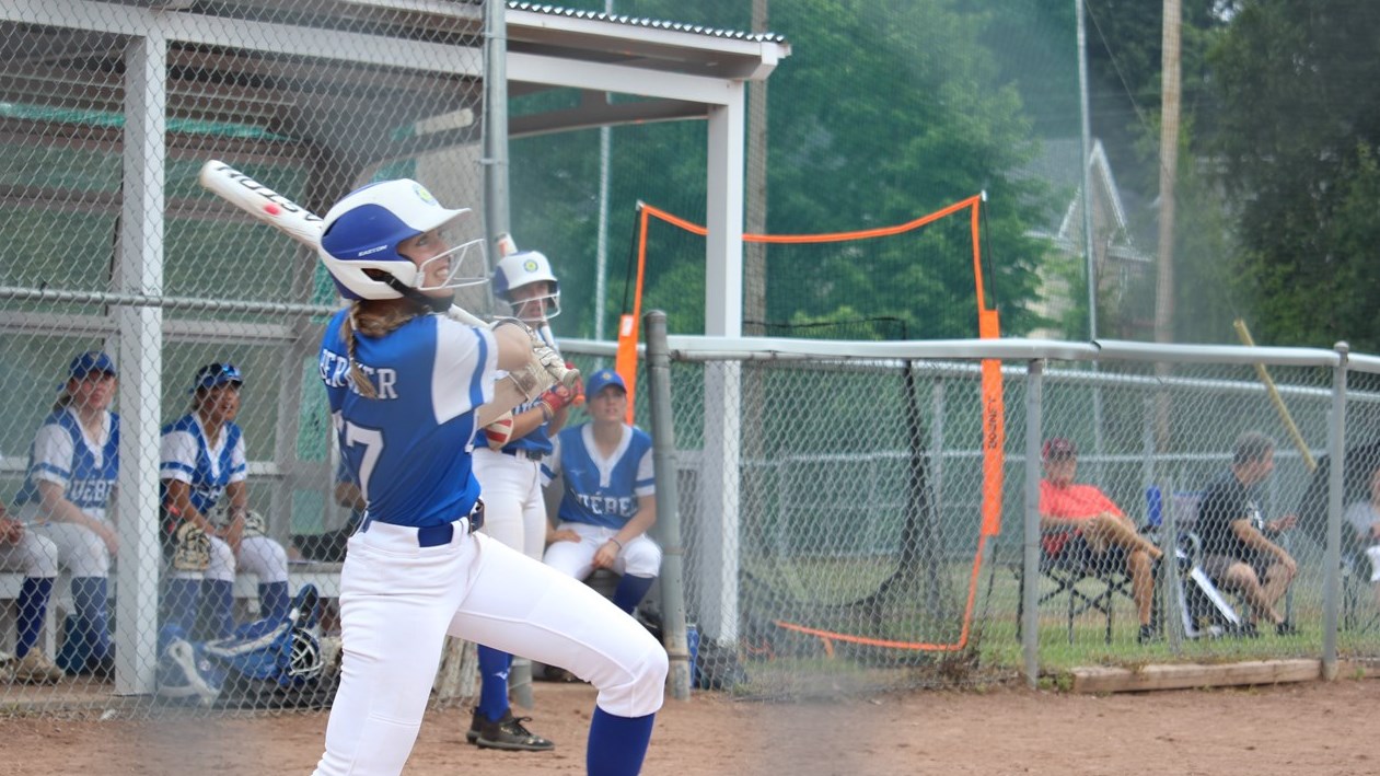A fine performance by Team Québec in softball this weekend   