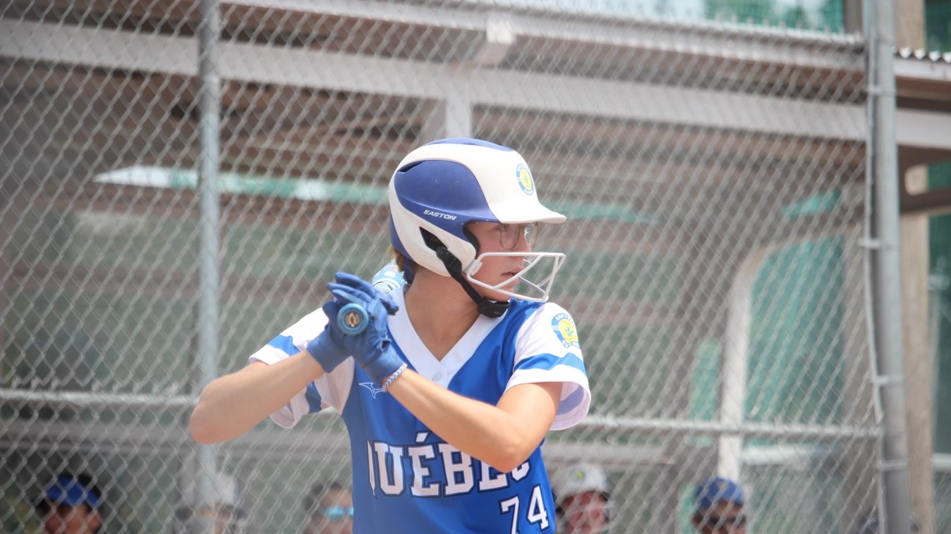 A fine performance by Team Québec in softball this weekend   