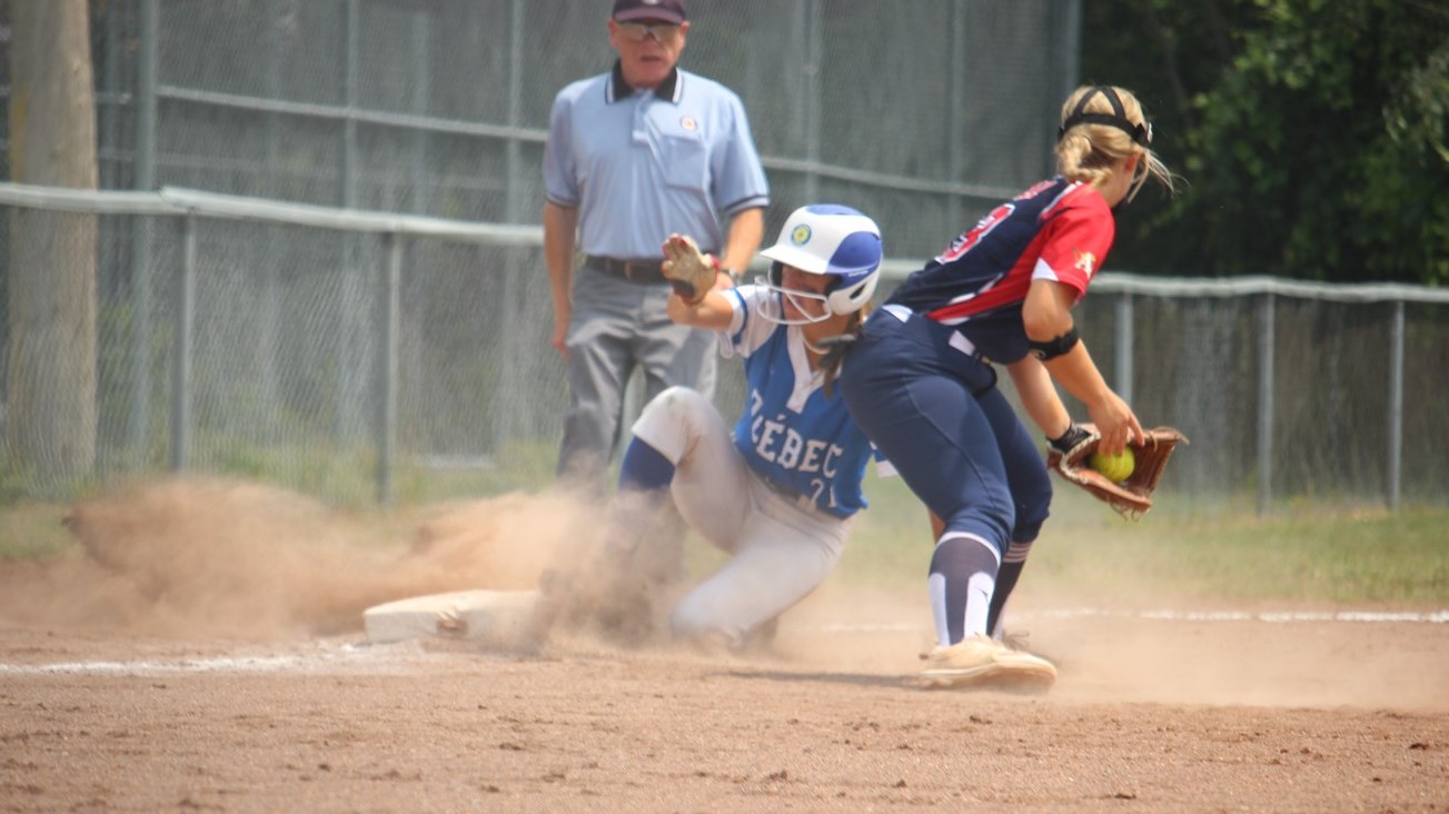 A fine performance by Team Québec in softball this weekend   