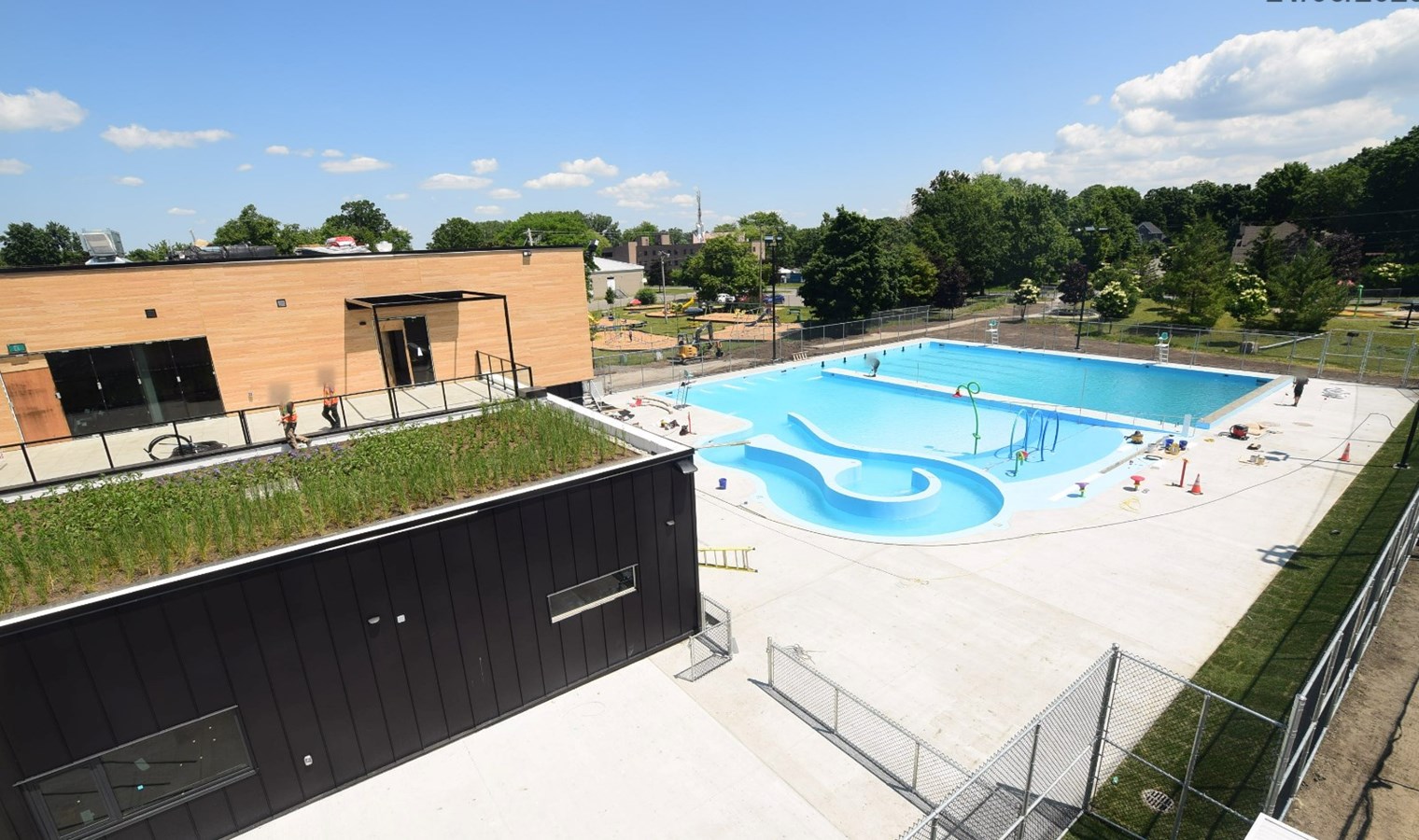 Official inauguration of the aquatic complex in Ville de L'Île-Perrot