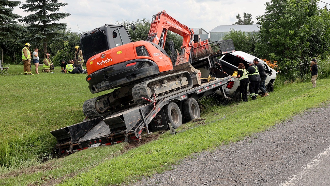 Deux accidents à Sainte-Marthe et Saint-Clet 