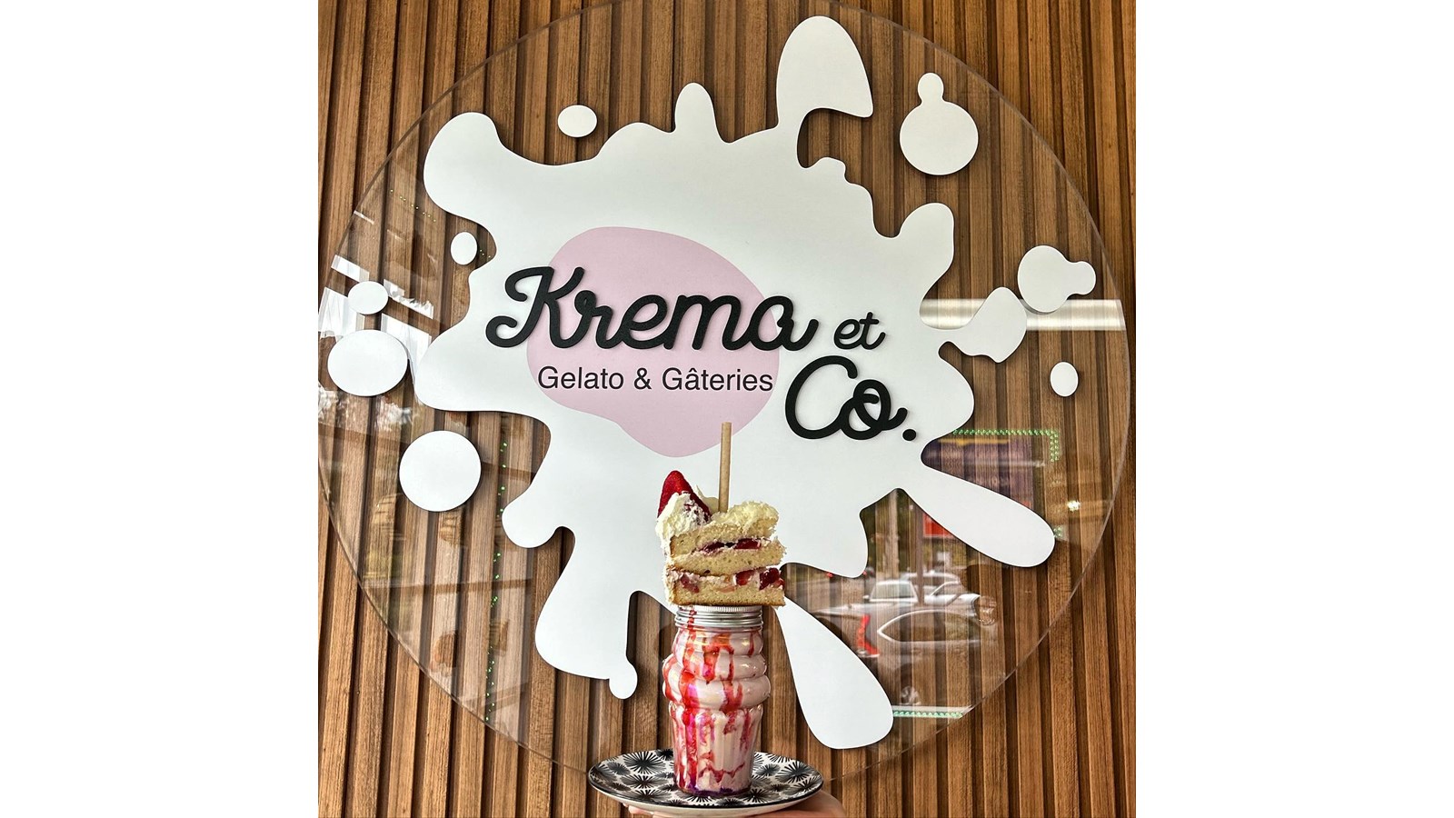 Ouverture officielle de Krema et Co Gelato et Gâteries