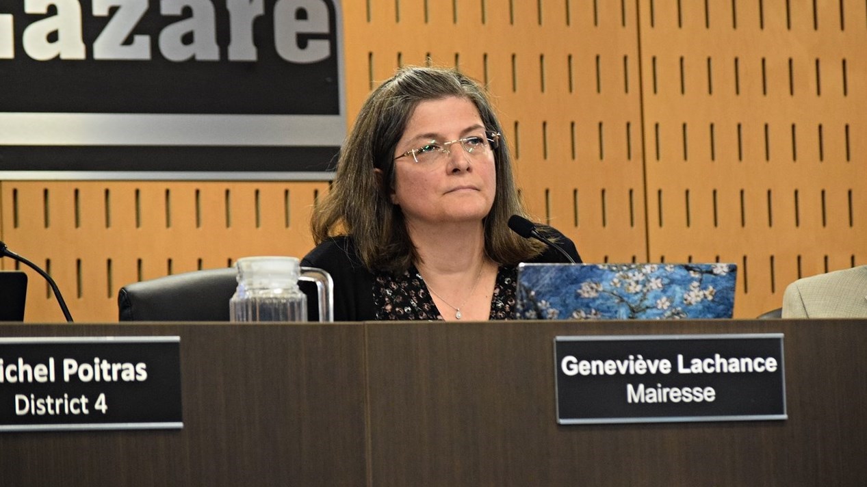 La mairesse Lachance a échangé avec la citoyenne qui s'est sentie lésée lors de la réunion de juin dernier