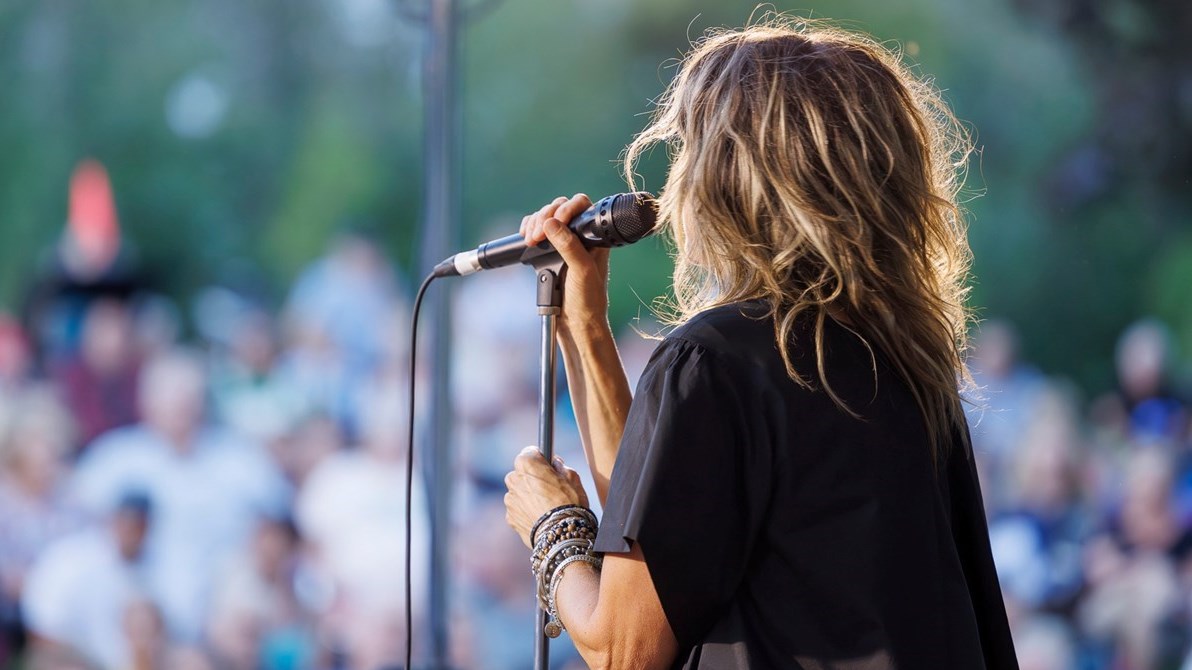 A look back at Luce Dufault's concert in Vaudreuil-Dorion 