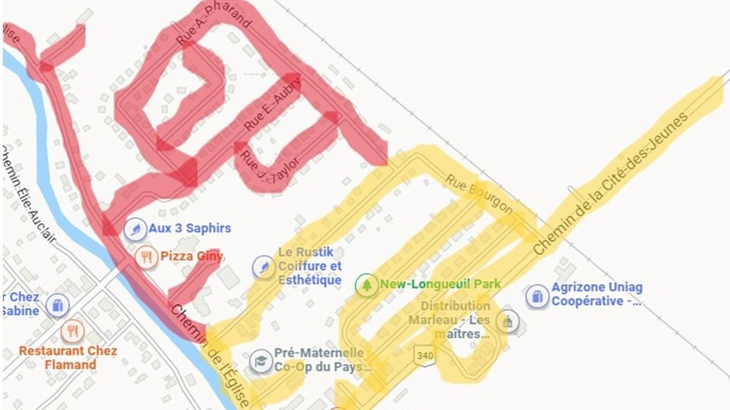 Travaux d'investigation dans le réseau d'égout à Saint-Polycarpe