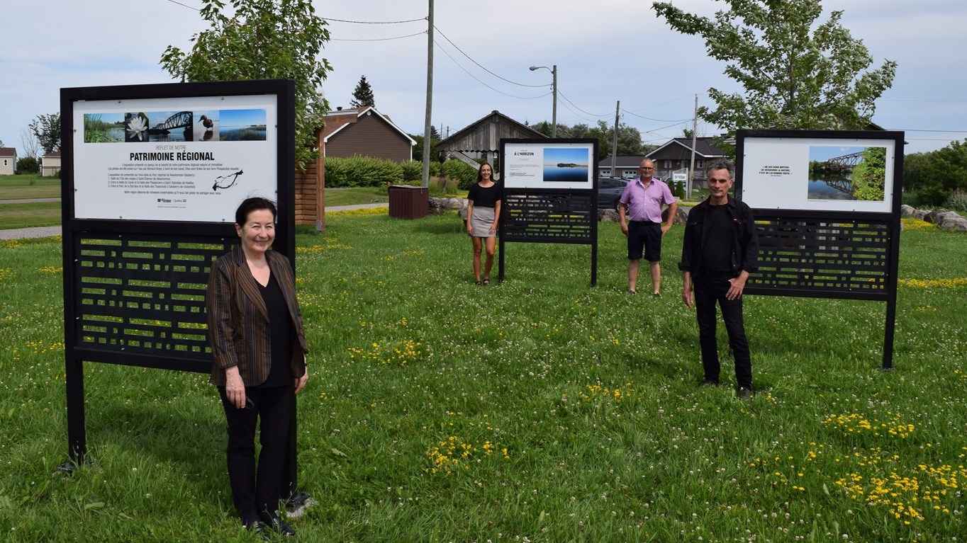 Une exposition à ciel ouvert au Parc régional