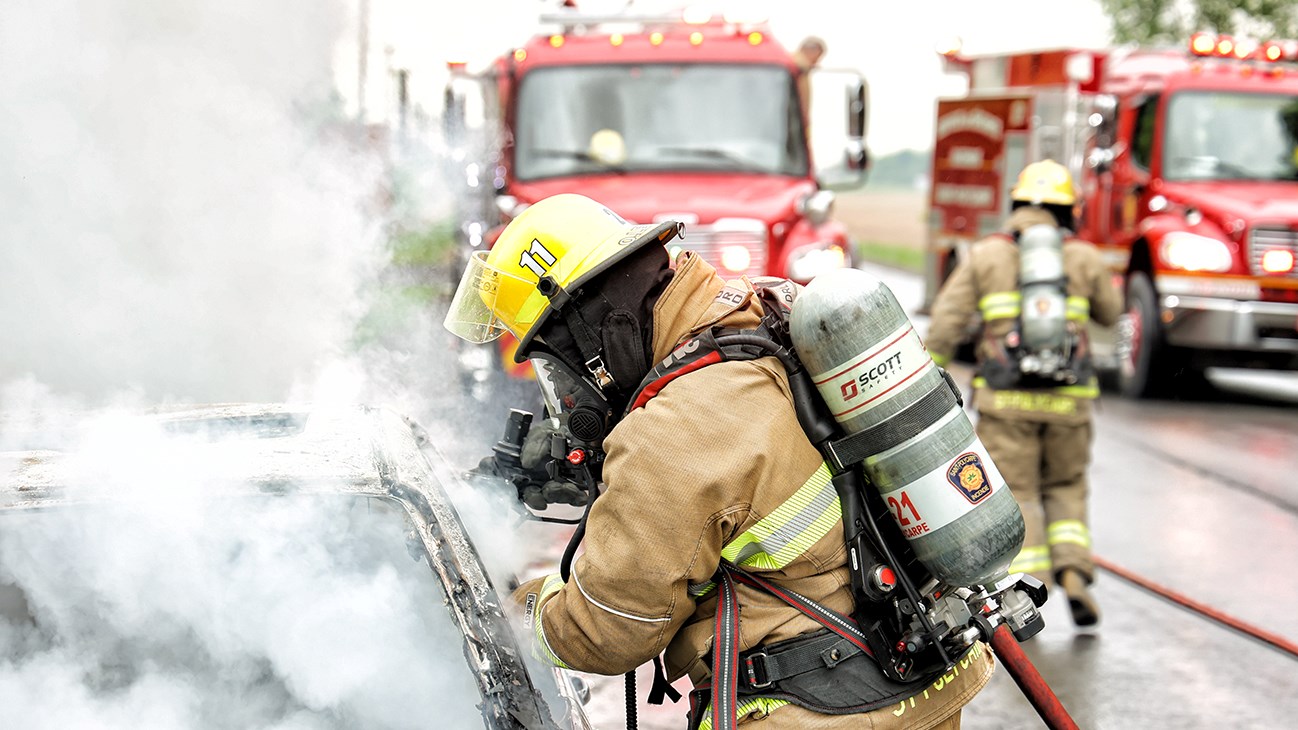 Cinquante piasses pour les pompiers de Saint-Polycarpe pour... se raser!
