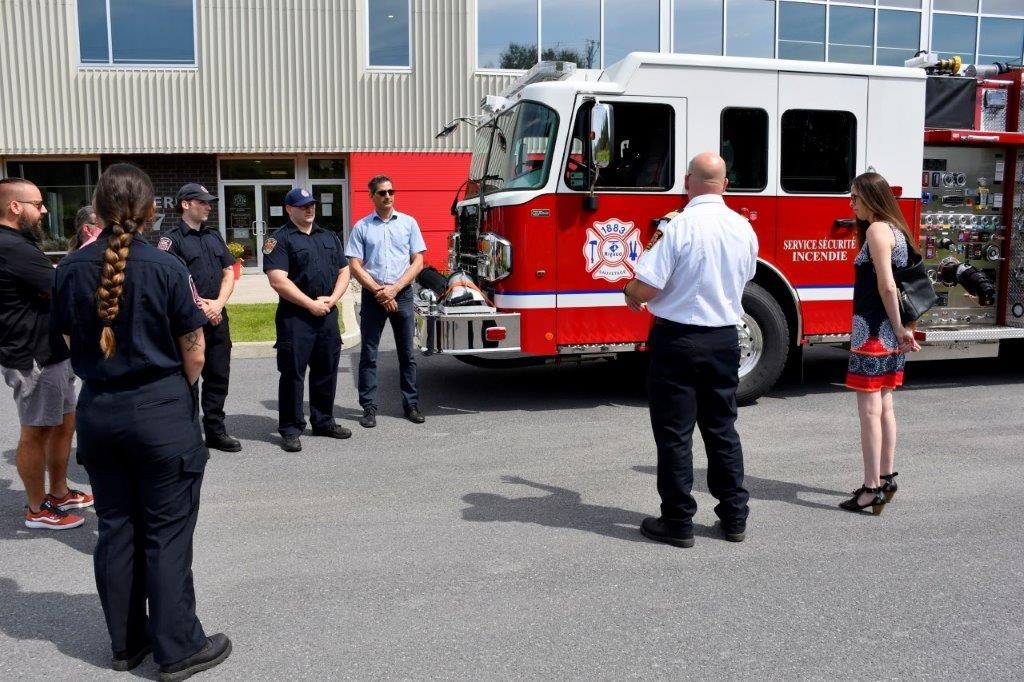 A new fire truck for the Rigaud brigade