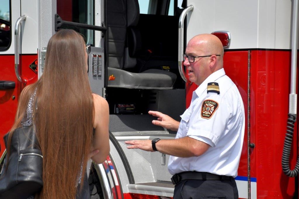 A new fire truck for the Rigaud brigade