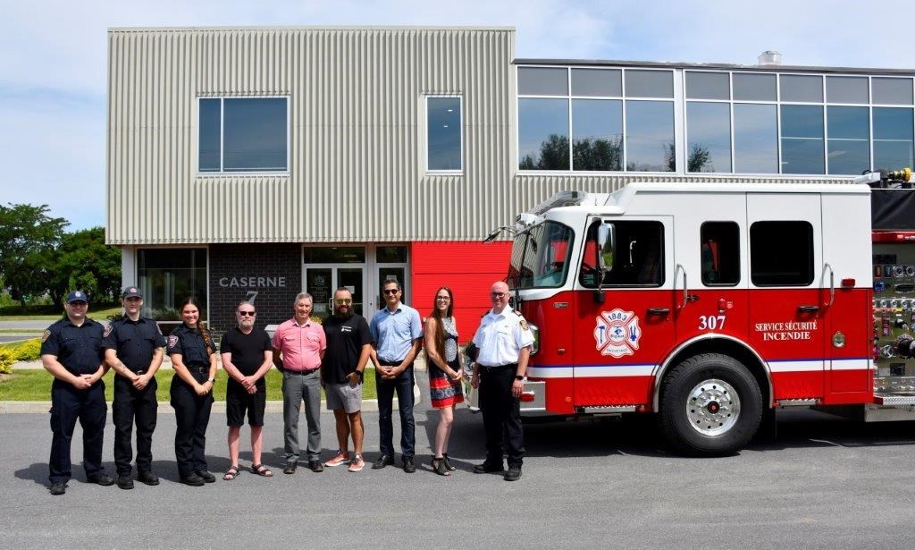 A new fire truck for the Rigaud brigade
