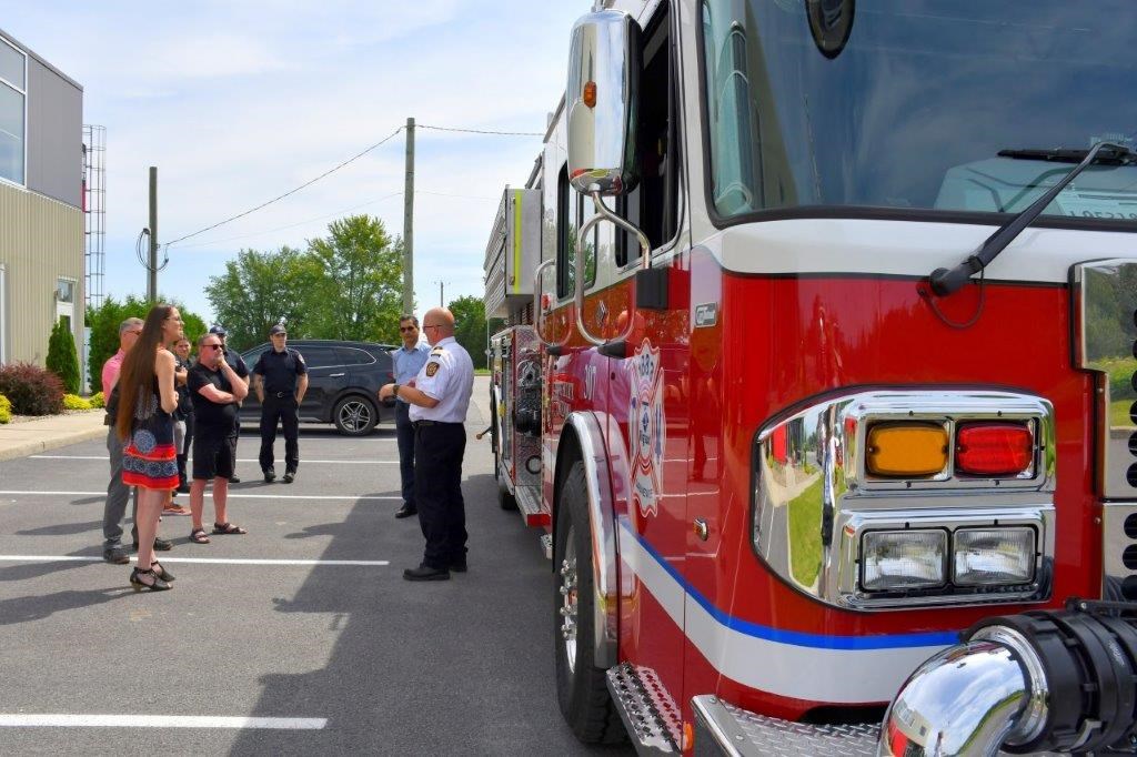 A new fire truck for the Rigaud brigade