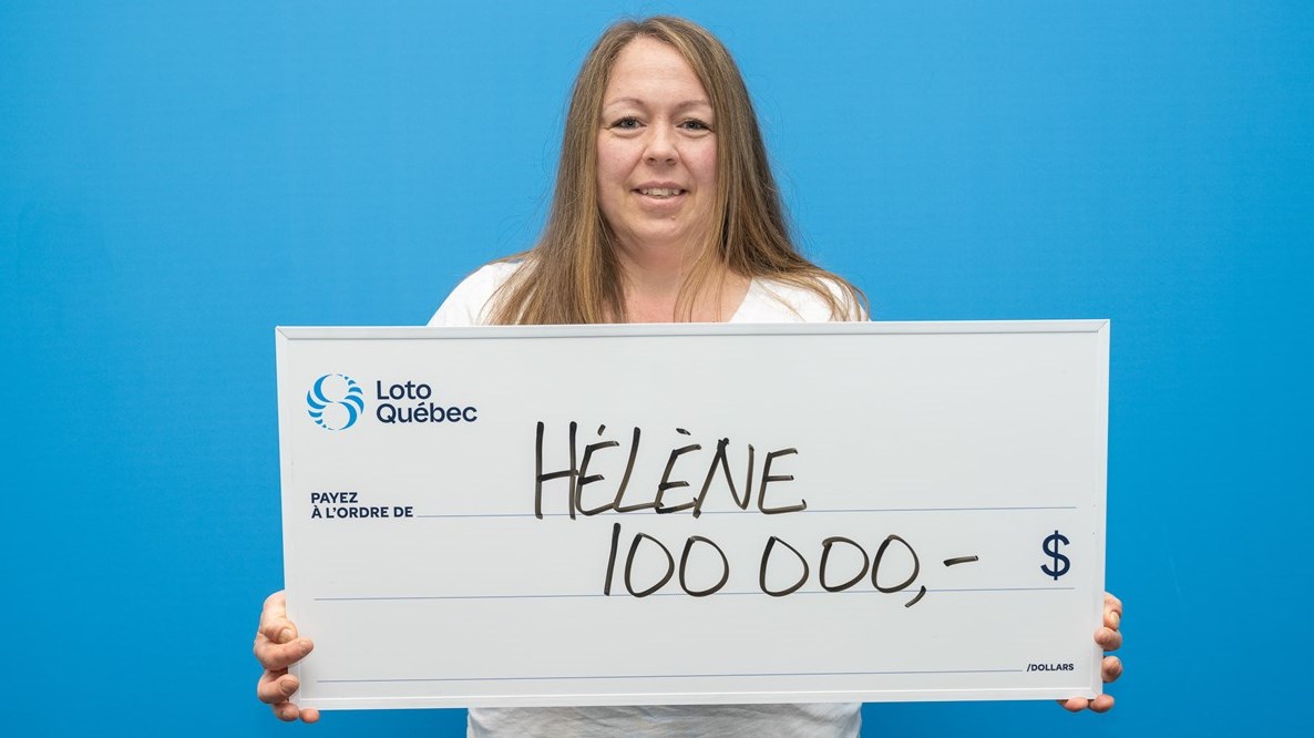 Elle gagne 100 000$ grâce à la loterie 1 million $ casino