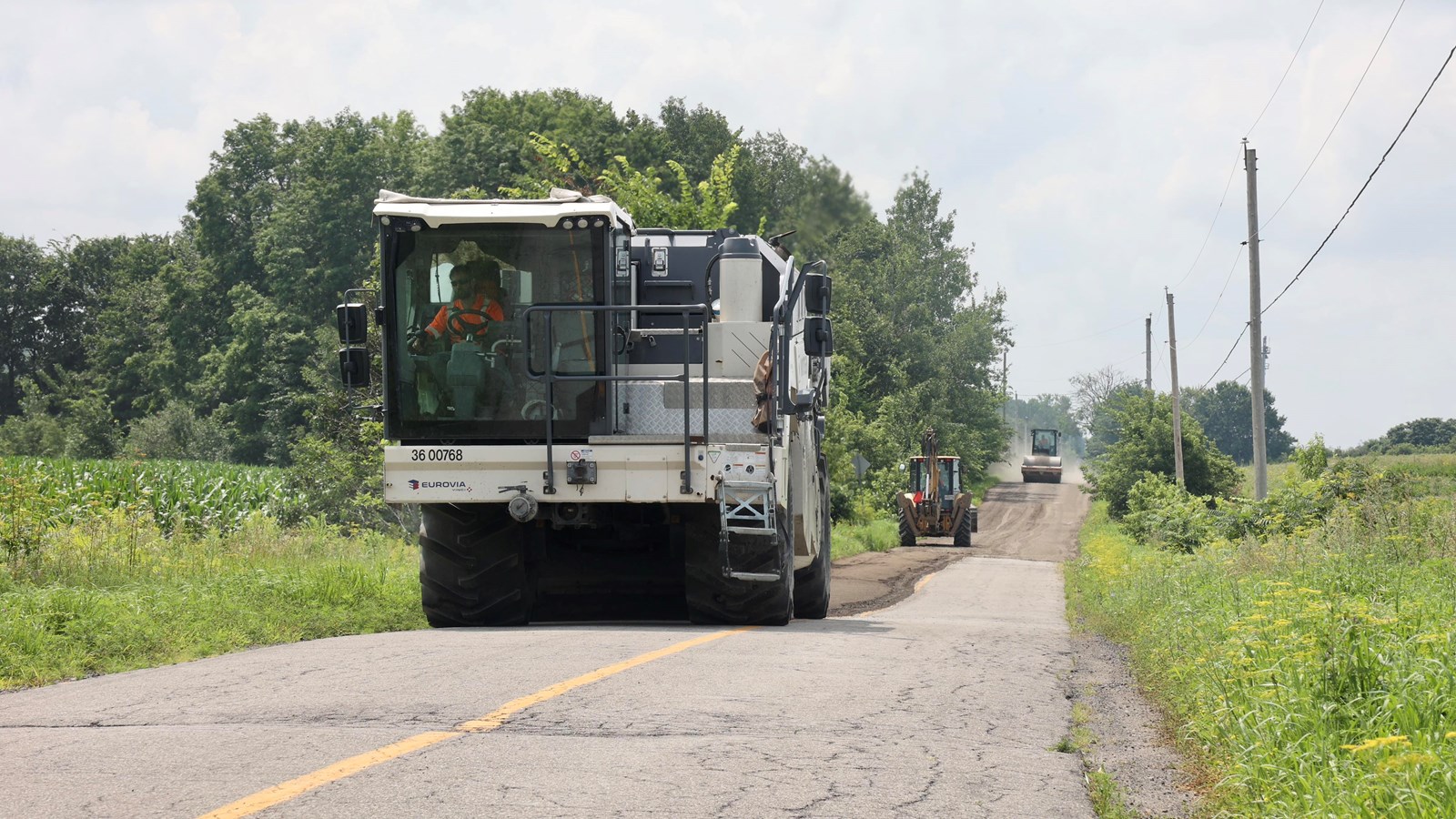 Construction begins on chemin Grand Saint-Patrice