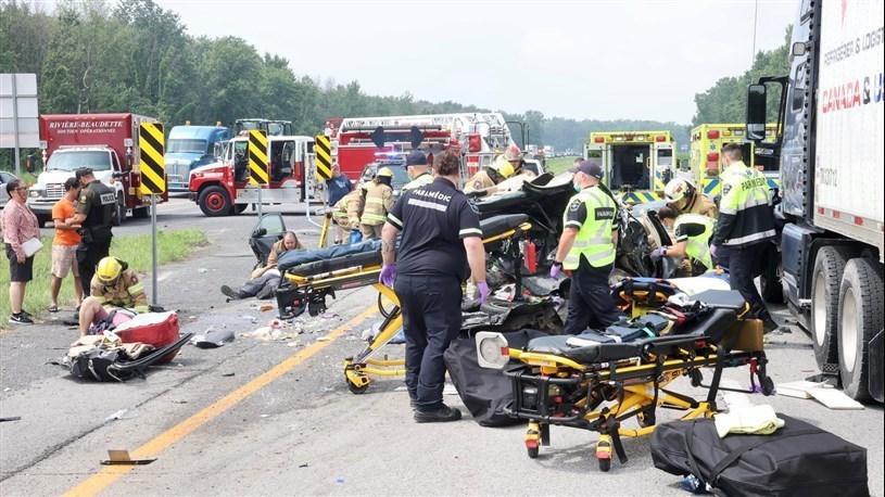 Fatal collision in Saint-Zotique: The SQ is looking for witnesses