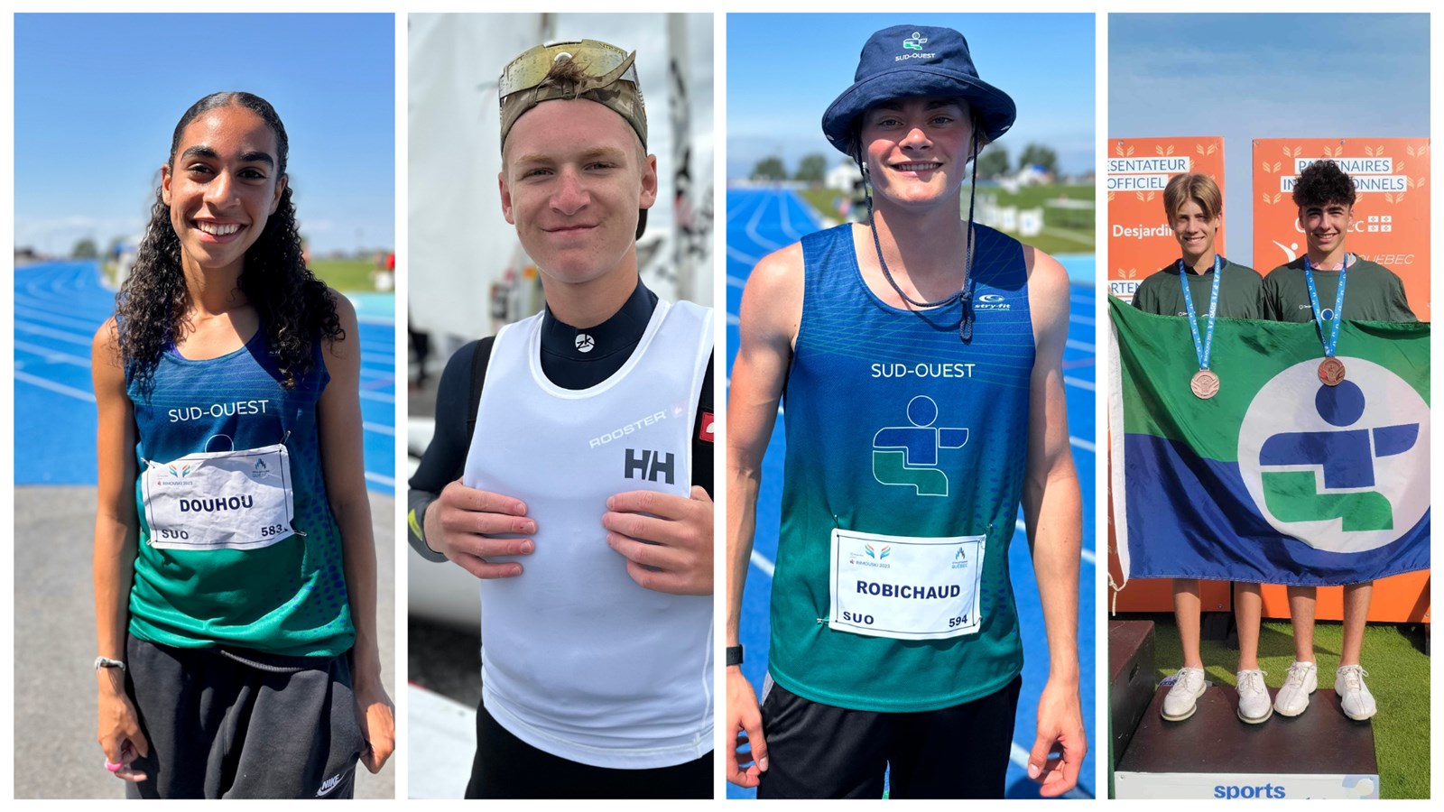 Jeux du Québec: a successful mission for athletes from the Sud-Ouest