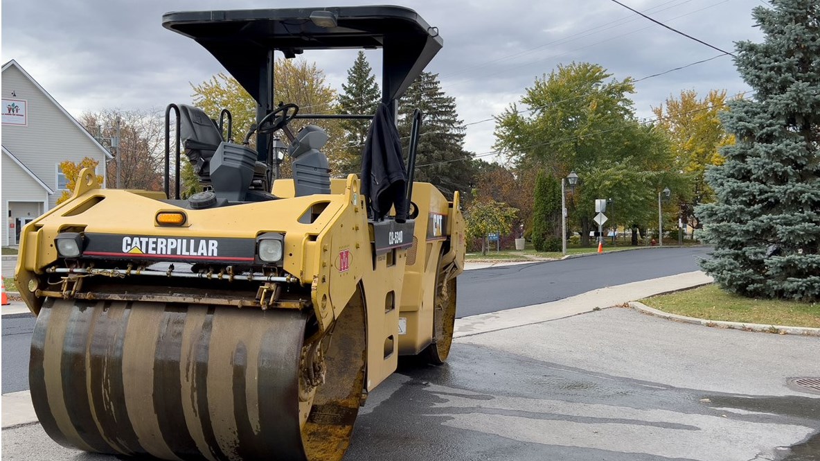 Des travaux de pavage à venir du 7 au 15 août à L'Île-Perrot