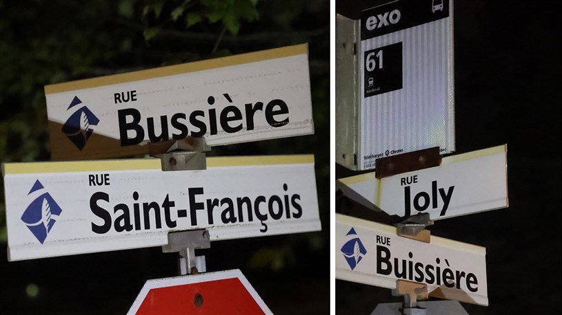 Rue Bussières or Buissières in Rigaud?