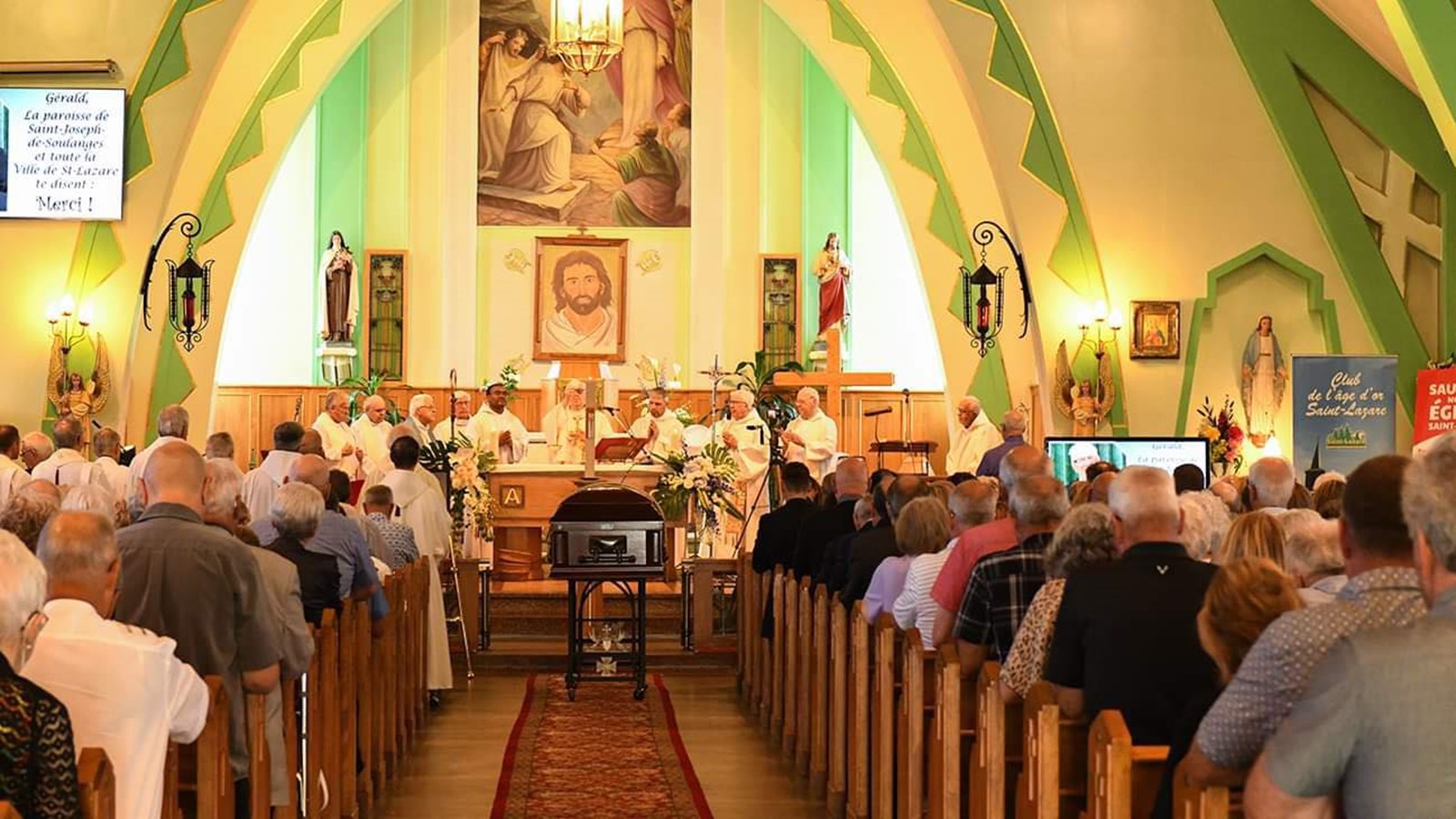 A moving farewell to Father Gérald Sareault   