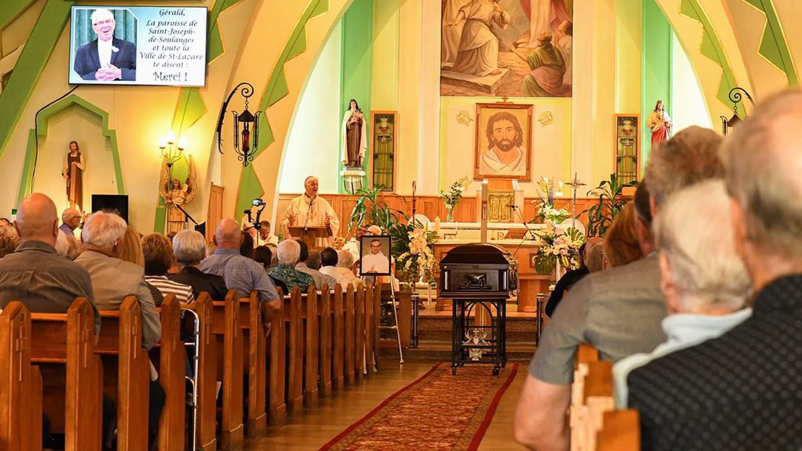 A moving farewell to Father Gérald Sareault   