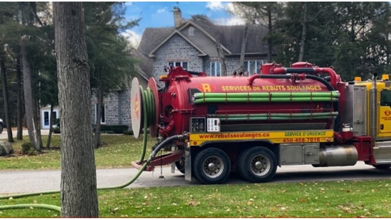 Septic tank emptying continues in Rigaud's North sector  