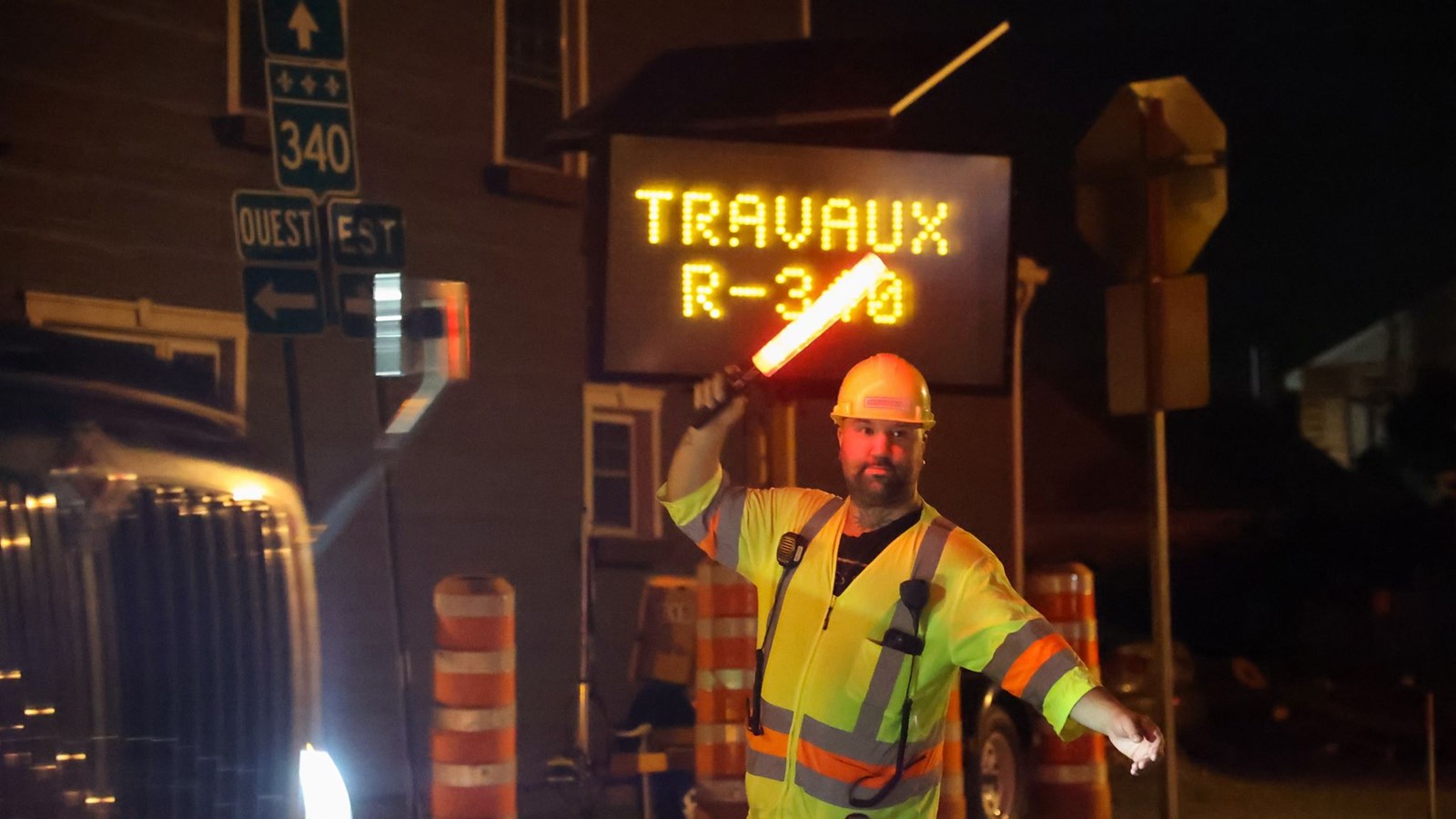 Paving work begins on routes 201 and 340 in Saint-Clet  