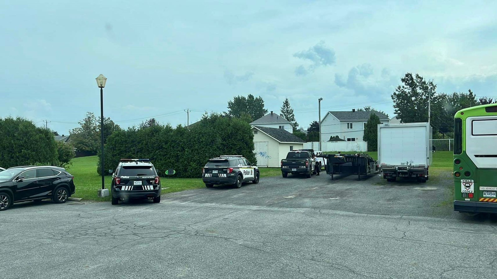 Police operation underway in the Boisvert Street area of Vaudreuil-Dorion   