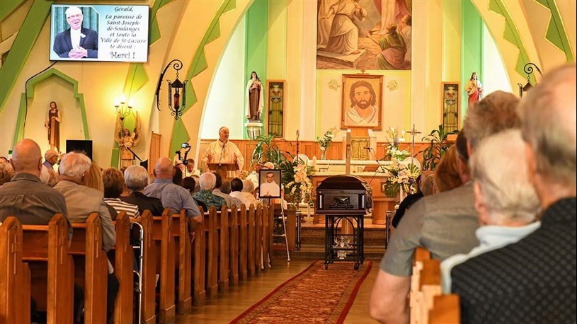 A moving farewell to Father Gérald Sareault