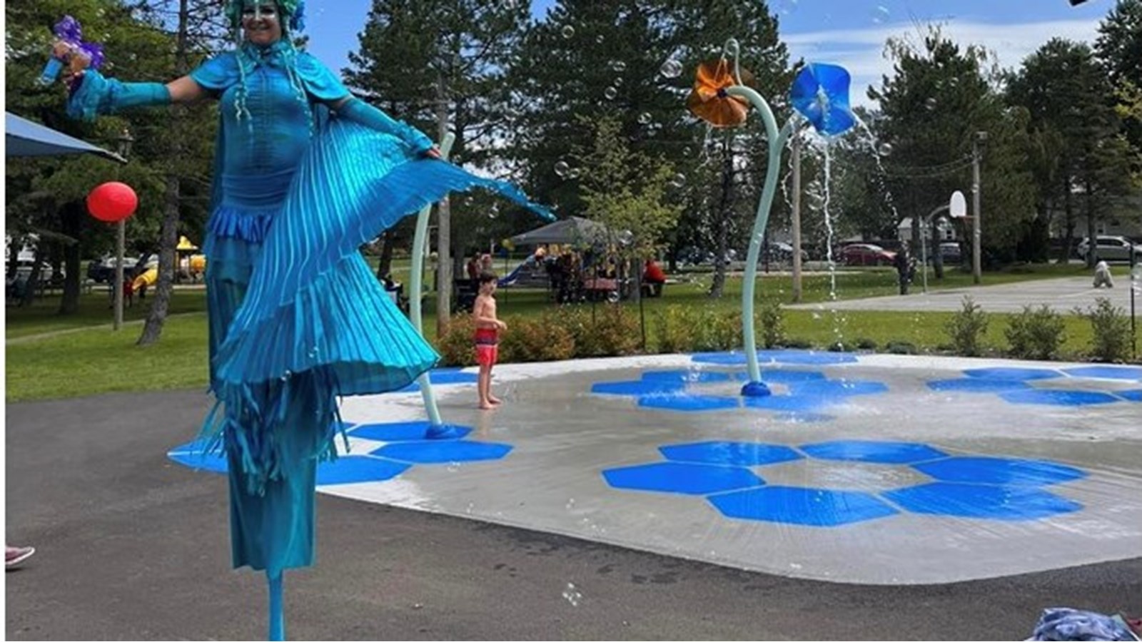 Two new installations at Saint-Polycarpe's Rémi-Gauthier park  