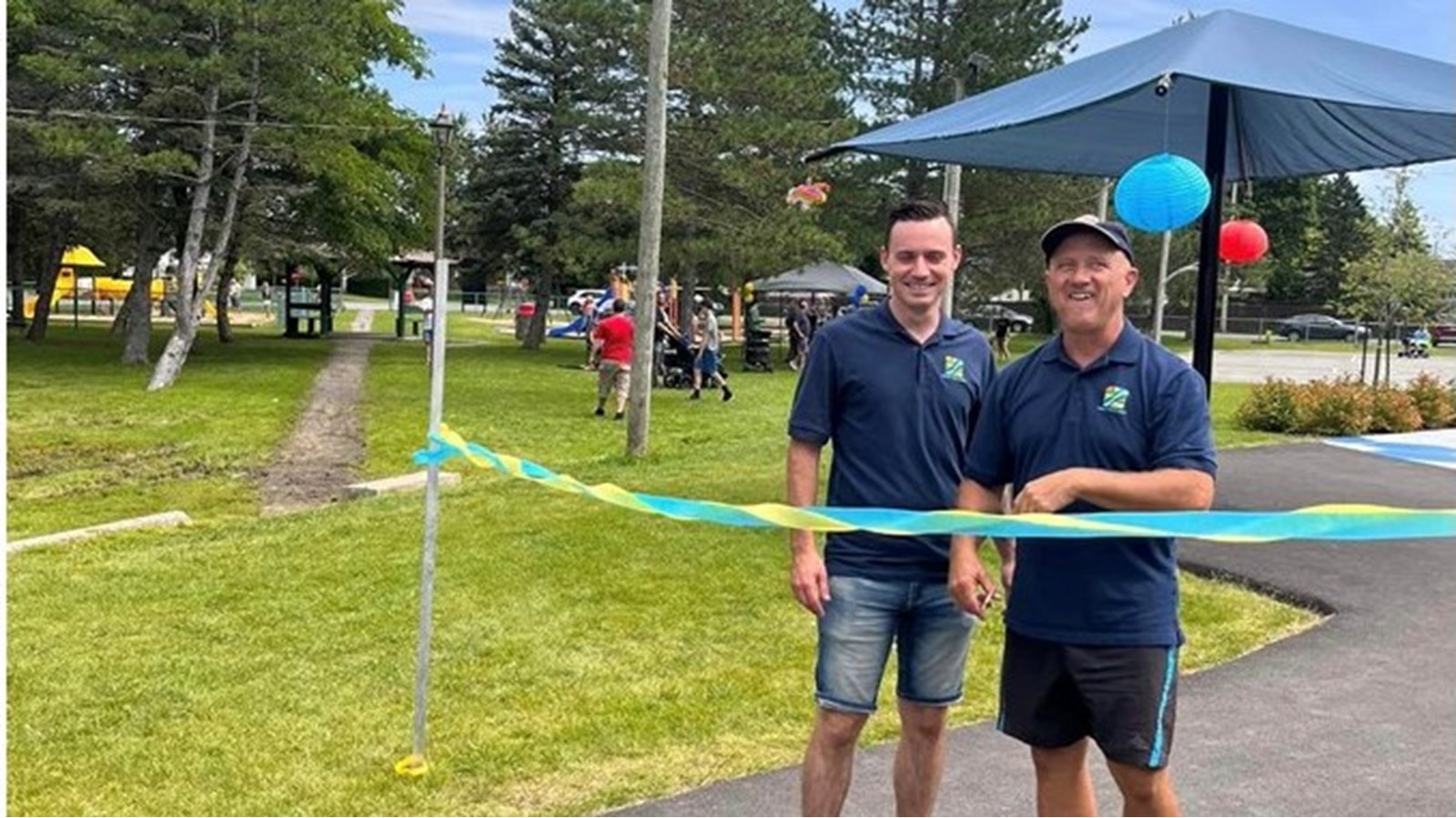 Two new installations at Saint-Polycarpe's Rémi-Gauthier park  