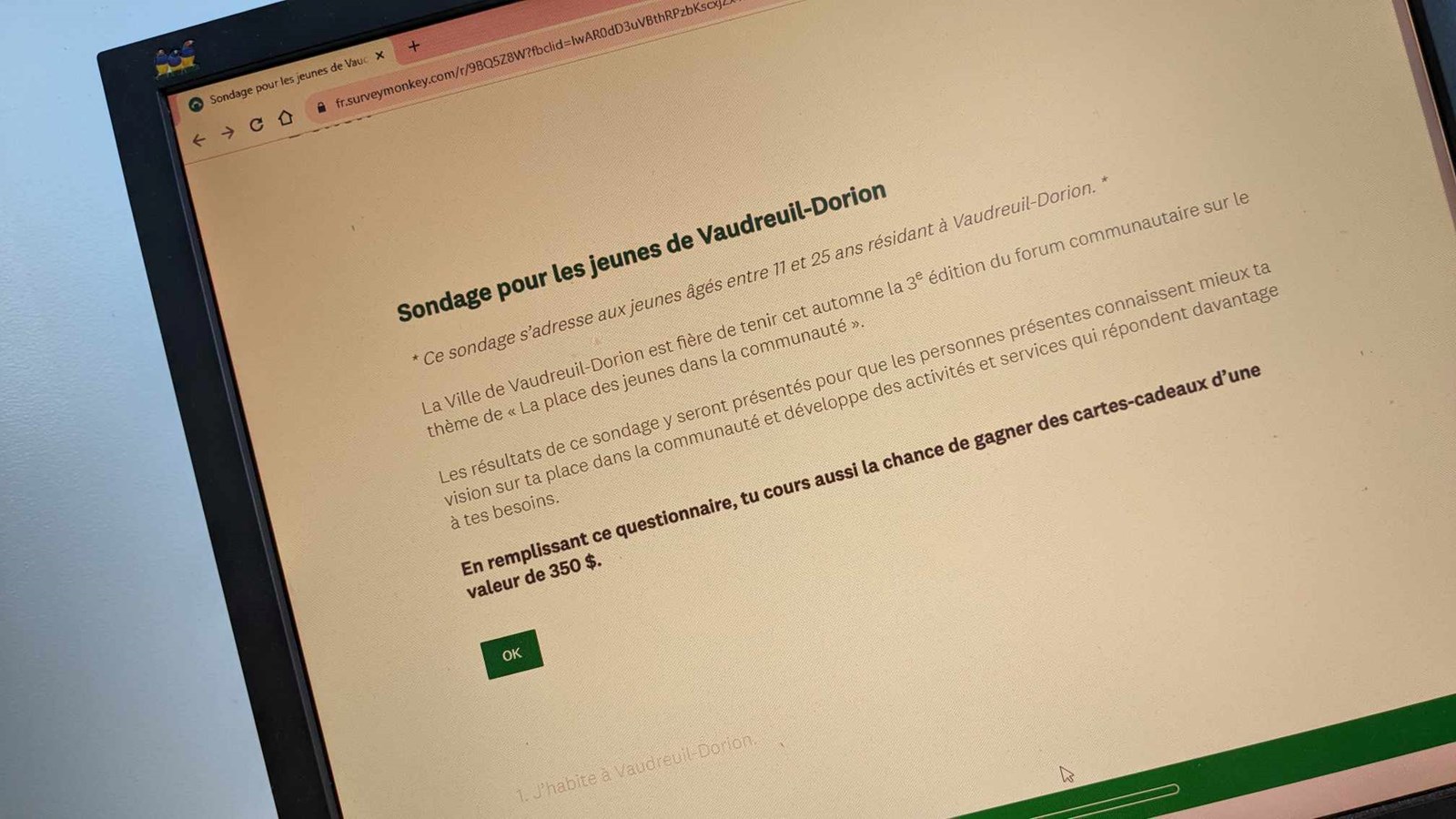 Vaudreuil-Dorion veut entendre ses jeunes citoyens de 11 à 25 ans 
