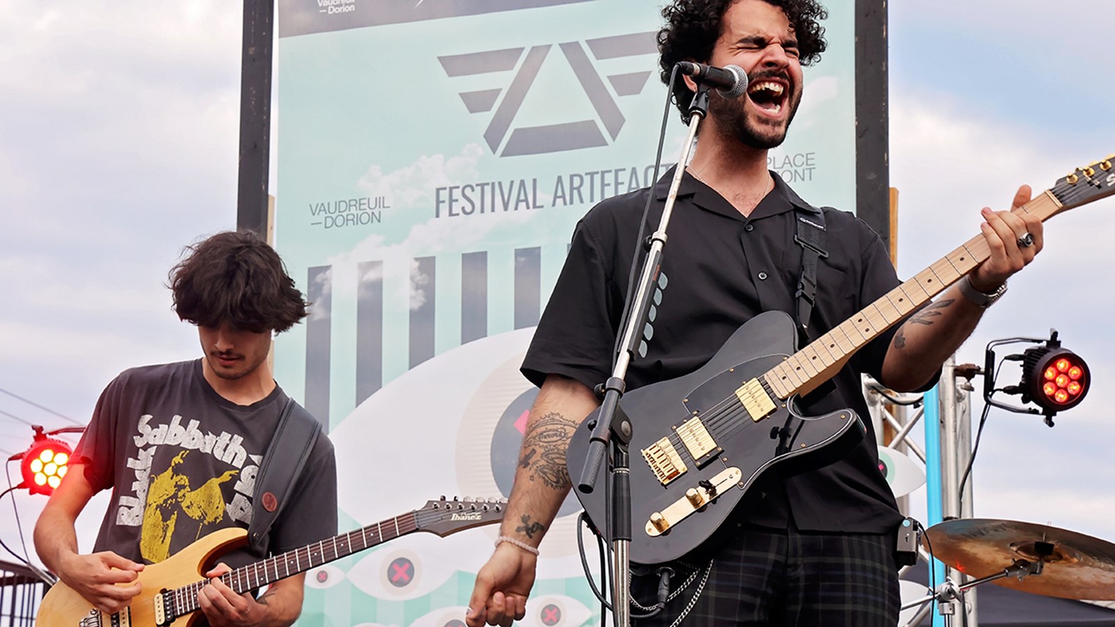It was Yester Daze's turn to play the first notes of this 2023 edition on the Hydro-Québec stage