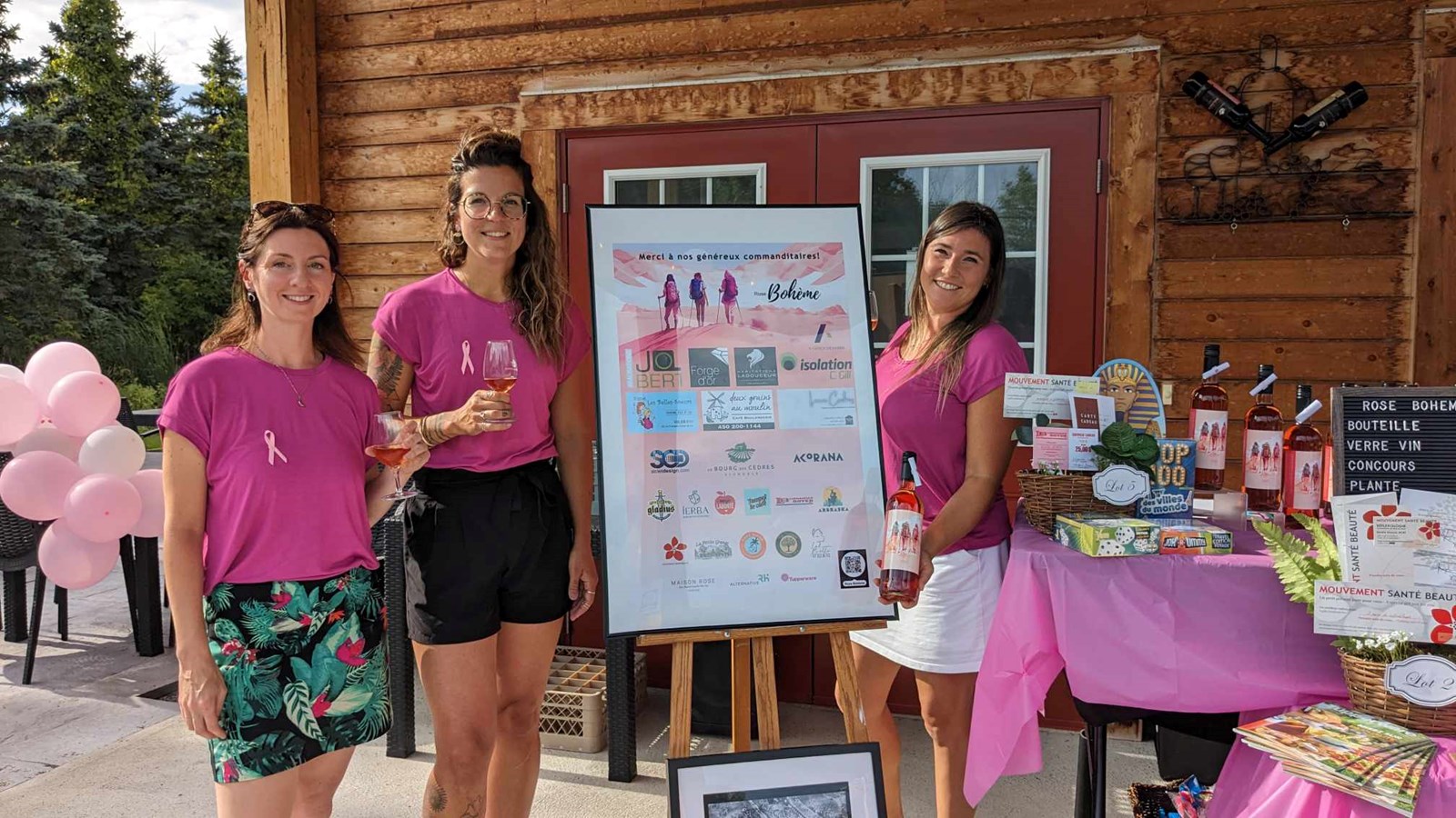 The Rose Bohème team launches its fundraising campaign  