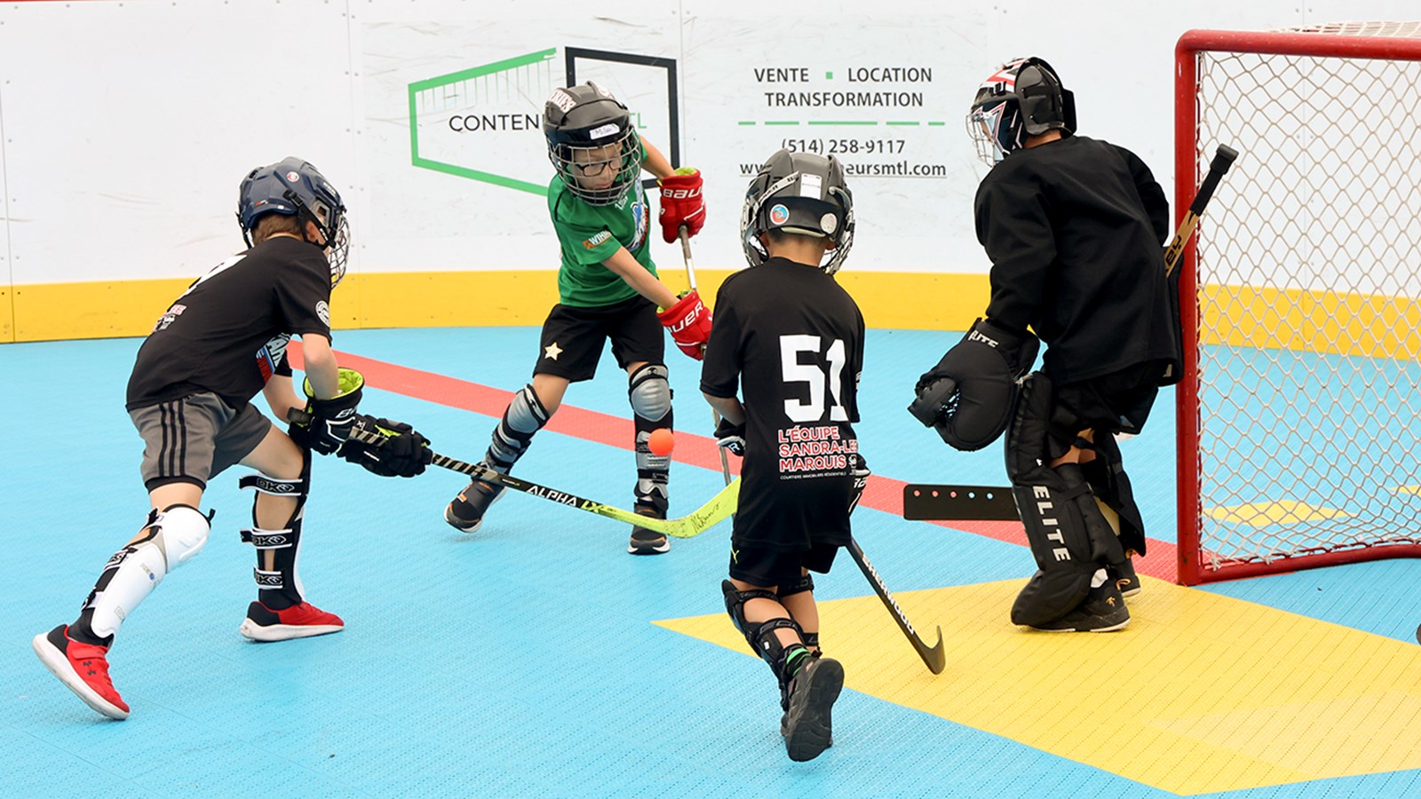 A look back at this Saturday's Dek Hockey tournament in Saint-Lazare