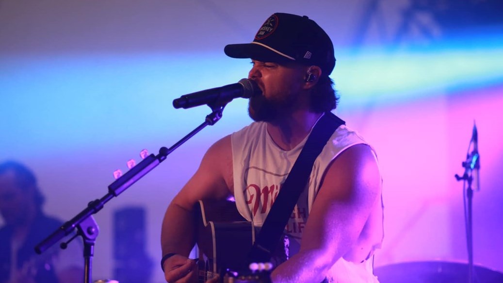 Opening for Matt Lang was Francis DeGrandpré