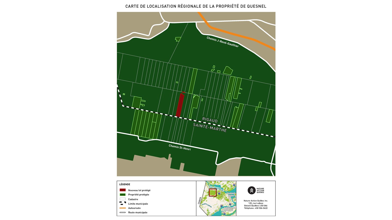 Mont Rigaud's natural environment protected in perpetuity gains 19 hectares