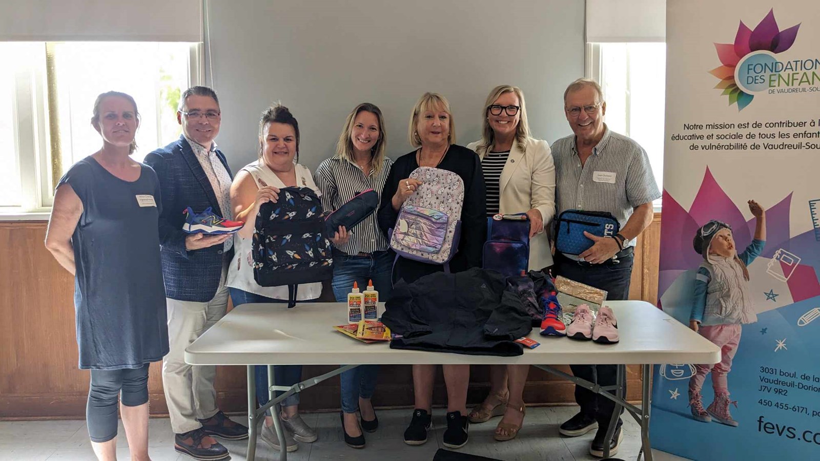 New school supplies for over 300 young people in Vaudreuil-Soulanges