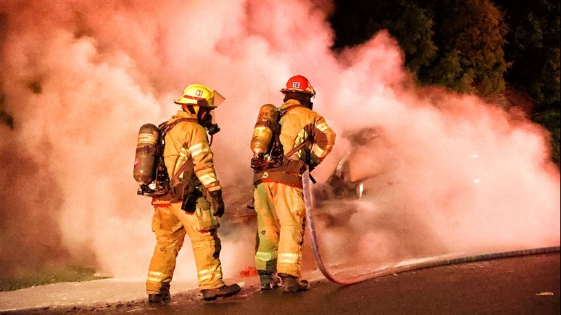 The SQ investigates a possible arson attack in Les Coteaux 