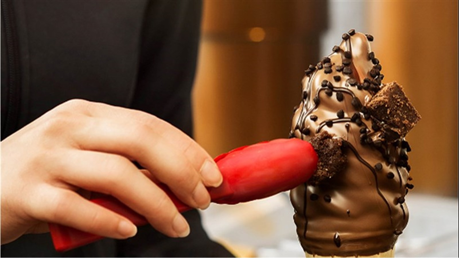 Ice cream, the favorite treat  for most respondents
