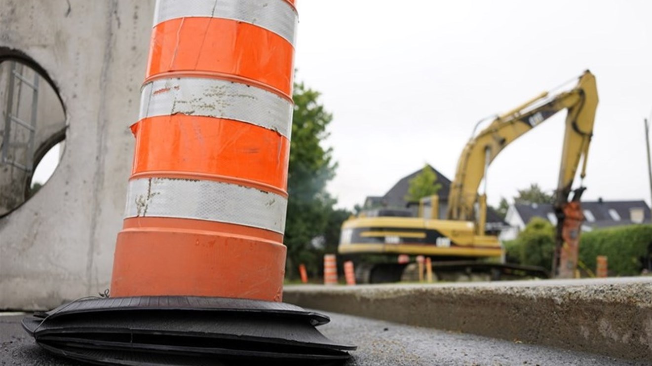Les travaux de gainage des 2 conduites principales d’eau sont en cours à Sainte-Martine 