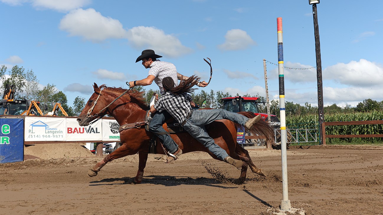 In images: an exciting competition at the Ranch de Sainte-Justine-de-Newton
