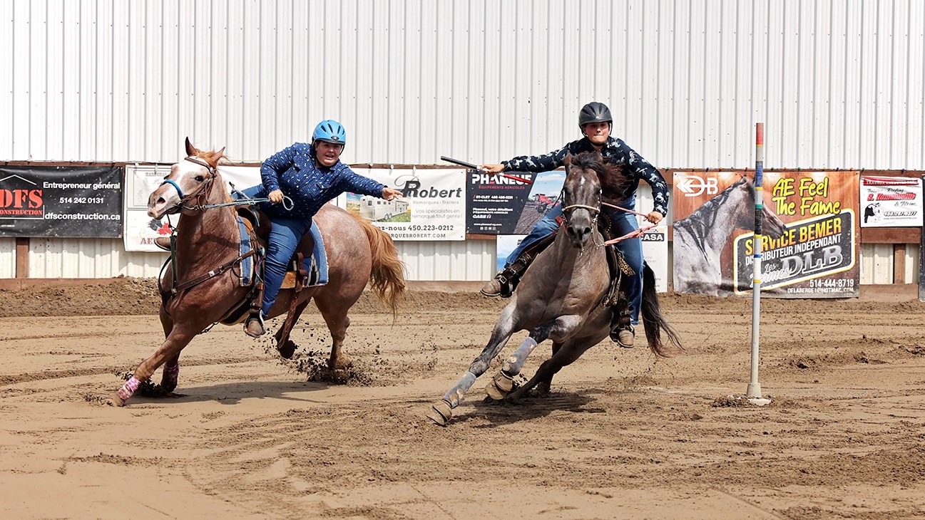 In images: an exciting competition at the Ranch de Sainte-Justine-de-Newton