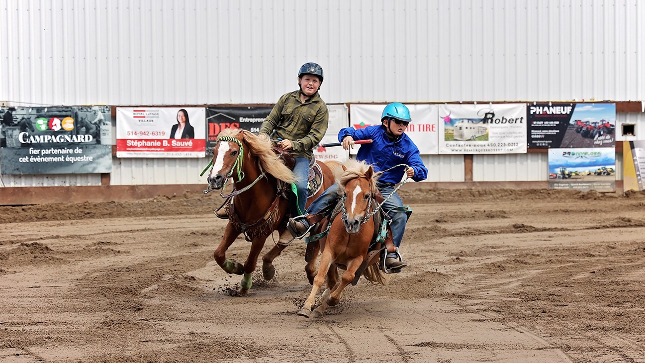 In images: an exciting competition at the Ranch de Sainte-Justine-de-Newton