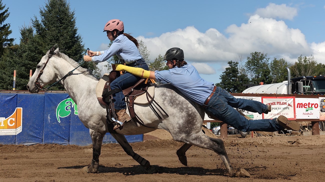 In images: an exciting competition at the Ranch de Sainte-Justine-de-Newton