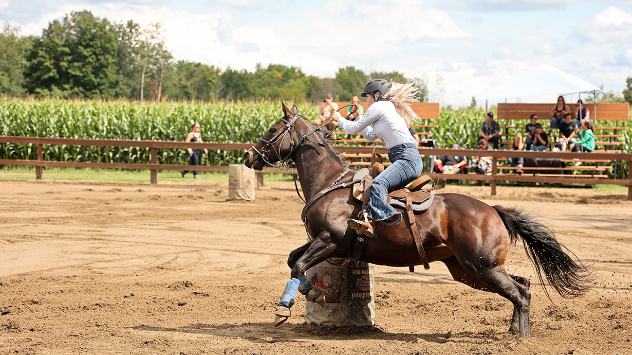 In images: an exciting competition at the Ranch de Sainte-Justine-de-Newton