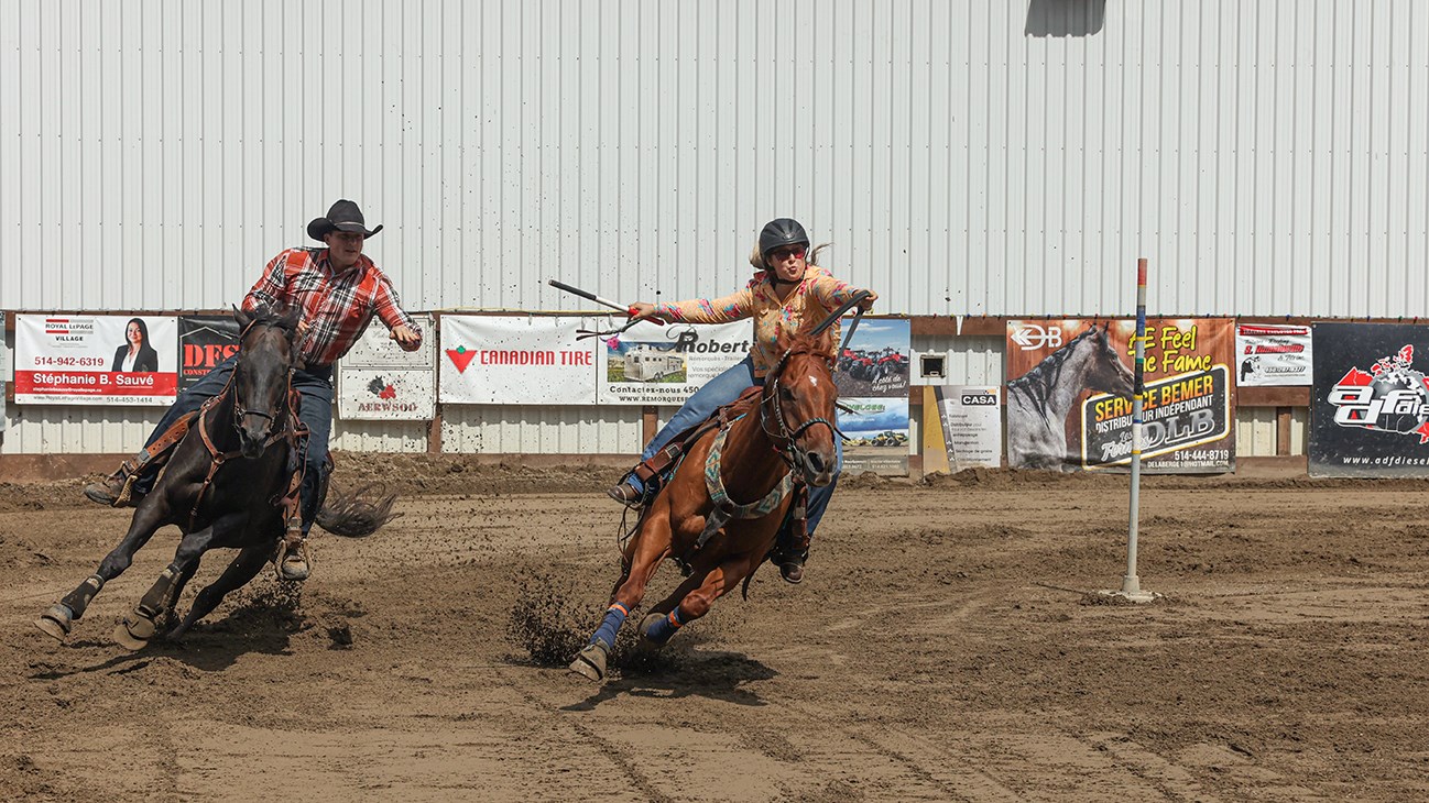 In images: an exciting competition at the Ranch de Sainte-Justine-de-Newton